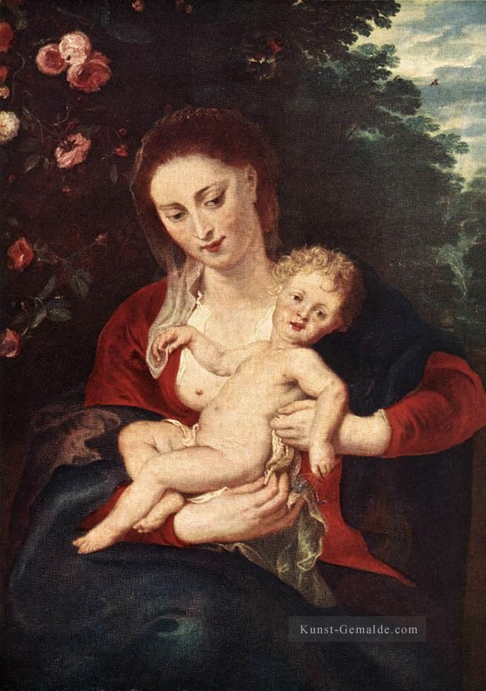 Jungfrau und Kind 1620 Barock Peter Paul Rubens Ölgemälde
